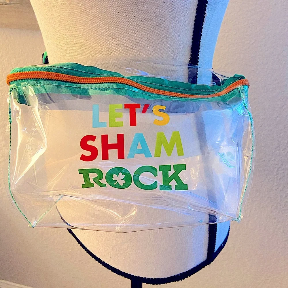 Let’s Shamrock 🍀 Festival Hip Pack Clear Belt Bag